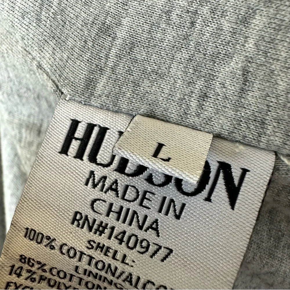 Hudson Jeans Soft Denim Jacket with Floral Embroidery